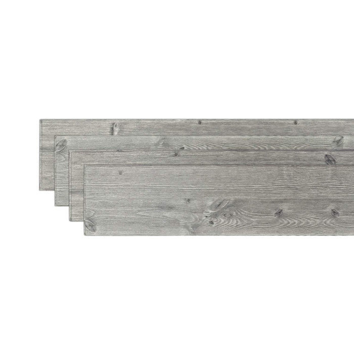 Porpora 28" x 28" Peel and Stick Shiplap Wall Paneling (10pack
